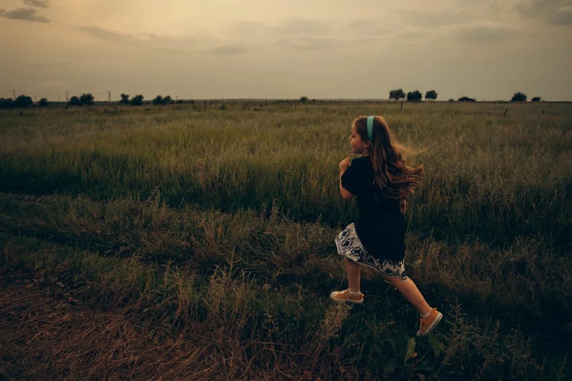Open field at dusk representing Manav Circle outreach